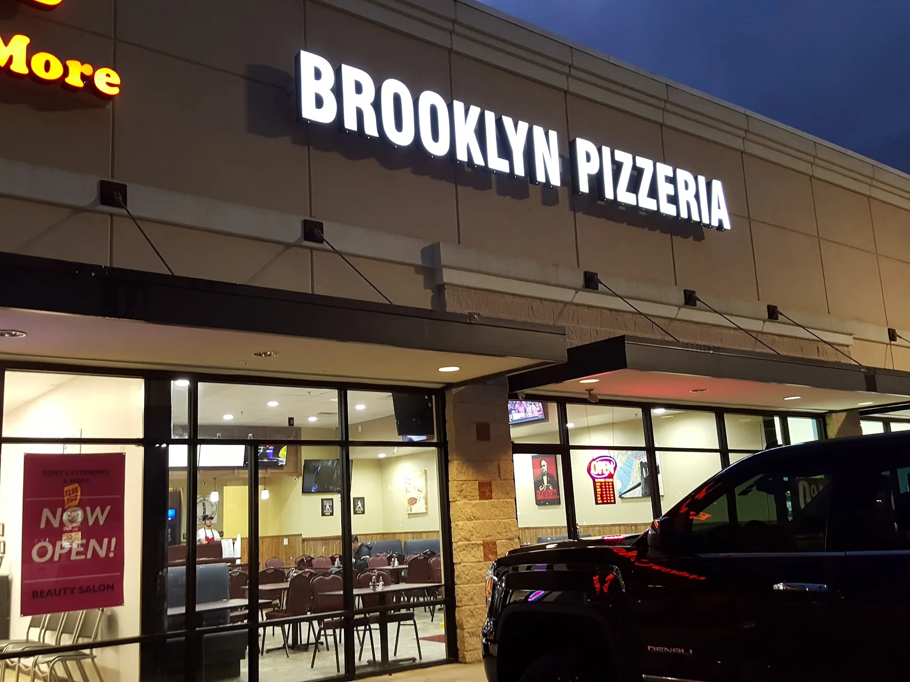 Brooklyn Pizzeria storefront in Atascocita