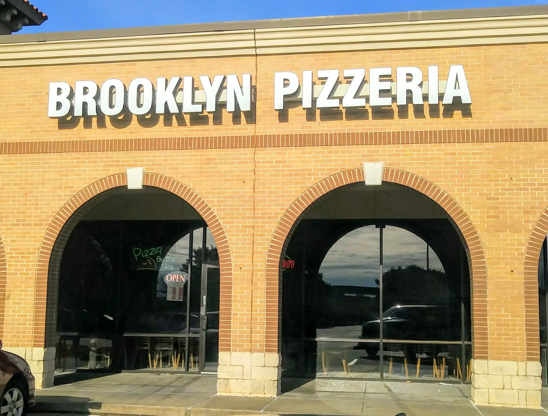 Brooklyn Pizzeria storefront in Missouri City
